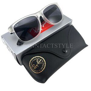 Ray-Ban Justin Color Mix Matte Transparent/Grey 54 mm Sunglasses RB4165 651287